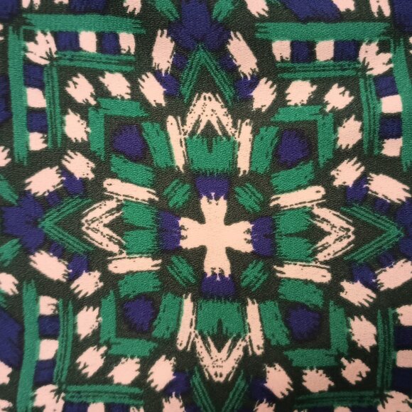 Loft Size XL Blue and Green Top (NWT) - Picture 8 of 12